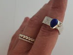 SQUARE Lapis Lazuli Ring