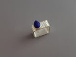 SQUARE Lapis Lazuli Ring