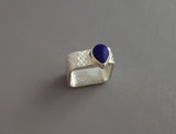 SQUARE Lapis Lazuli Ring