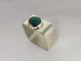 Square Silver Ring