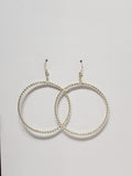 Twisted Sterling Hoops