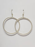 Twisted Sterling Hoops