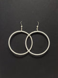 Twisted Sterling Hoops